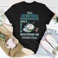 Mom Customer Service Representative Tired Busy Women T-shirt Unique Gifts