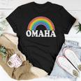 Omaha Ne Gay Pride Women Men Rainbow Lesbian Lgbtq Lgbt Women T-shirt Unique Gifts