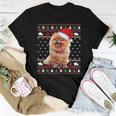 Pomeranian Christmas Ugly Sweater Dog Lover Xmas Women T-shirt Unique Gifts