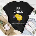 Pr Chick Social Media Maven Pr Women T-shirt Unique Gifts