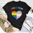 Proud Ally Lgbtq Transgender Proud Mom Proud Trans Mom Women T-shirt Unique Gifts