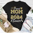 Proud Mom Of A Senior 2024 Class Of 2024 Mom Of A Senior Women T-shirt Unique Gifts