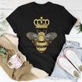 Queen Bee Crown Girls Honey Hive Beekeeping Bee Women T-shirt Funny Gifts