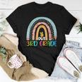Rainbow Peace Out 3Rd Grade Happy Last Day Of School Women T-shirt Unique Gifts