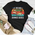 I Read Banned Books Teacher Bookworm Library Read Women T-shirt Unique Gifts