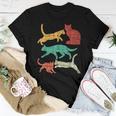 Retro Cat Lover Vintage Cat Lovers For Cat Mom & Dad Women T-shirt Unique Gifts