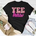 Retro Yee Haw Howdy Rodeo Western Country Southern Cowgirl Women T-shirt Unique Gifts
