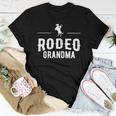 Rodeo Grandma Cowgirl Wild West Horsewoman Ranch Lasso Boots Women T-shirt Unique Gifts