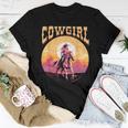 Rodeo Western Country Southern Cowgirl Hat Cowgirl Women T-shirt Unique Gifts