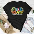 School Field Day Teacher Let The Games Begin Field Day 2022 Women T-shirt Unique Gifts