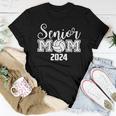 Senior Mom 2024 Volleyball Senior 2024 Class Of 2024 Women T-shirt Unique Gifts
