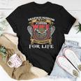 Smartass Husband And Stubborn Wife Best Friends For Life Cla Women T-shirt Funny Gifts