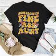 Somebodys Fine Ass Aunt Family Groovy Women T-shirt Unique Gifts