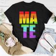 Soul Mate Lgbtq Pride Matching Gay Lesbian Couple Rainbow Women T-shirt Unique Gifts