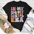 In My Spooky Dental Era Groovy Ghost Halloween Dentist Women T-shirt Unique Gifts