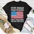 Stop Human Trafficking Gods Children Are Not For Sale Women T-shirt Unique Gifts