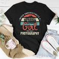 Never Underestimate A Girl Who Photography Photographer Women T-shirt Unique Gifts