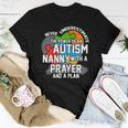 Never Underestimate The Power Of An Autism Nanny Women T-shirt Funny Gifts