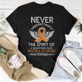 Never Underestimate Retro A Woman Fights Multiple Sclerosis Women T-shirt Unique Gifts