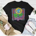 Vintage Retro 90S Sunflower Earth Day Save Our Planet 90S Vintage s Women T-shirt Crewneck Unique Gifts