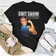 Vintage SHIT Show Manager Mom Boss Supervisor Women T-shirt Unique Gifts