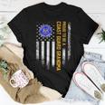 Vintage Usa American Flag Proud To Be A Coast Guard Grandma For Grandma Women T-shirt Unique Gifts