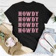 Vintage White Cowgirl Howdy Rodeo Western Country Southern Women T-shirt Unique Gifts