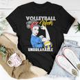 Volleyball Mom Unbreakable Women T-shirt Crewneck Unique Gifts