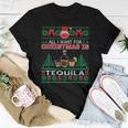All I Want For Christmas Is Tequila Ugly Sweater Women T-shirt Unique Gifts