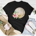Watercolor Volleyball Boho Floral Volleyball Mom Women T-shirt Unique Gifts