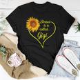Woman Mom Sunflower Blessed To Be Called Gigi Women T-shirt Unique Gifts