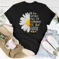 In A World Full Of Grandmas Be A Gigi Daisy Women T-shirt Unique Gifts