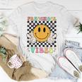1St Day Of School Preschool Vibes Fun Teacher Nursery School Women T-shirt Funny Gifts