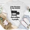 Best Dad Bbq Smoker Grill Lover Bourbon Whiskey Women T-shirt Unique Gifts