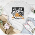 Cheer Mom Biggest Fan Cheerleader Black And Orange Pom Pom Women T-shirt Unique Gifts