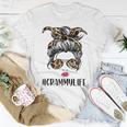 Classy Grammy Life With Leopard Pattern Shades Grammylife Women T-shirt Unique Gifts
