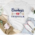 Cowboys And Tequila Outfit For Women Rodeo Western Country Tequila Women T-shirt Unique Gifts