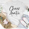 Cute Cheerleader Aunt For Cheerleader Aunt Cheer Auntie Women T-shirt Unique Gifts
