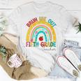 End Of School Year Bruh We Out Teacher 5Th Grade Rainbow Women T-shirt Unique Gifts