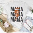 Football Mom Mama Distressed Lightning Bolt For Mom Women T-shirt Unique Gifts