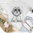 The Boxerdoodle Boss Mom Dad Dog Lover Women T-shirt Unique Gifts