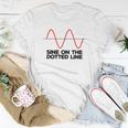 Math Teacher Graph Pun For Engineers Students Women T-shirt Unique Gifts