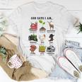 God Says I Am… Farm Animal Christian Believer Western Women T-shirt Unique Gifts