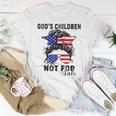 Gods Children Are Not For Sale Quote Gods Children Women T-shirt Unique Gifts