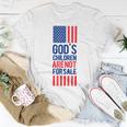 Gods Children Are Not For Sale Quote Gods Children Women T-shirt Unique Gifts