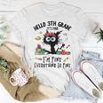 Hello Third Grade Funny 3Th Grade Back To School Women T-shirt Funny Gifts