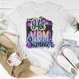 Hot Mom Love Summer Beach Family Vacation Matching Women T-shirt Unique Gifts