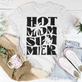 Hot Mom Summer Mama Life Motherhood Beach Women T-shirt Unique Gifts