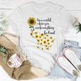 Be Kind Sign Language Elephant Sunflower Quote Idea Women T-shirt Unique Gifts
