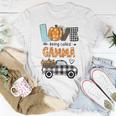 Love Being Called Gamma Pumpkins Truck Fall Halloween Women T-shirt Unique Gifts